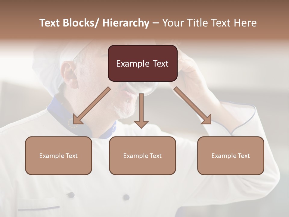 Smiling Tasting Cuisine PowerPoint Template