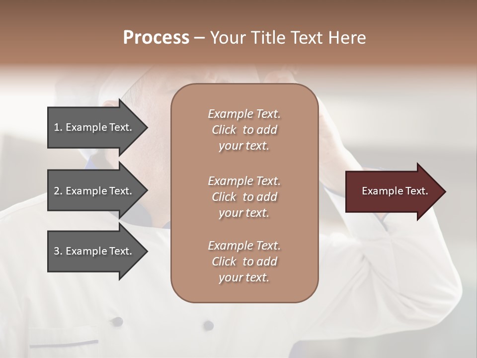 Smiling Tasting Cuisine PowerPoint Template