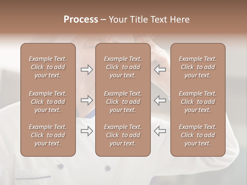 Smiling Tasting Cuisine PowerPoint Template
