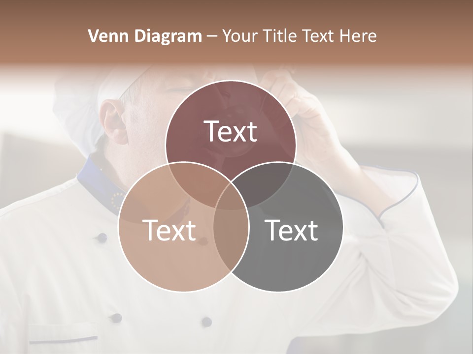 Smiling Tasting Cuisine PowerPoint Template