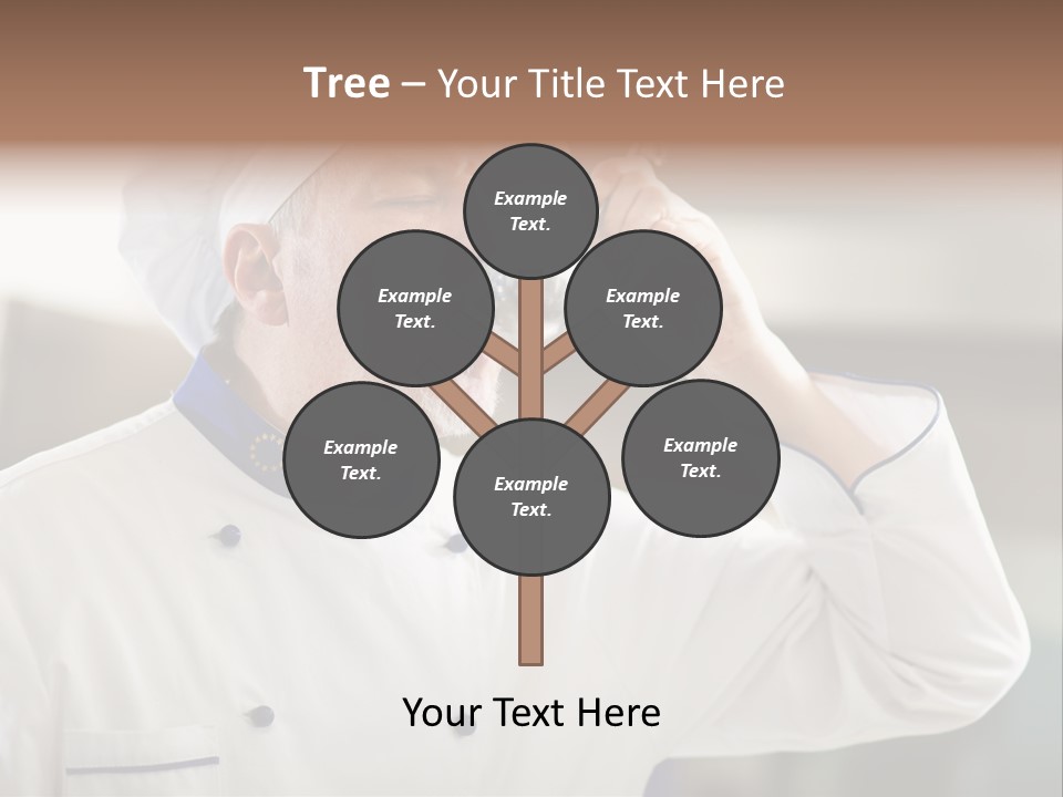 Smiling Tasting Cuisine PowerPoint Template