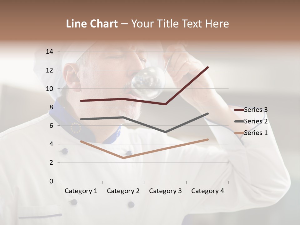 Smiling Tasting Cuisine PowerPoint Template