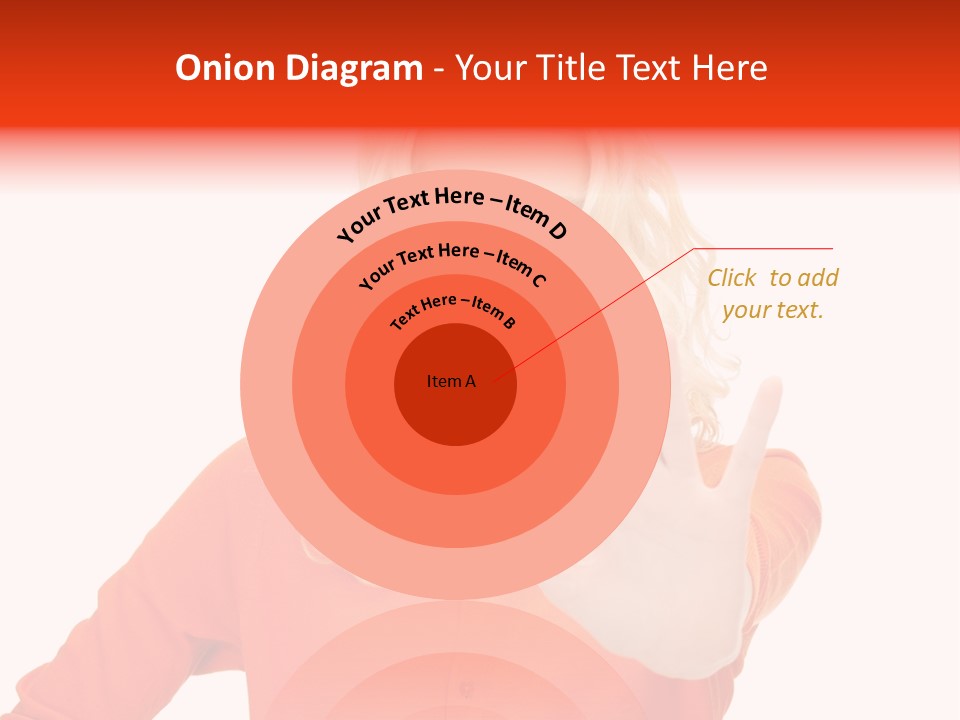 Denial Gesture Showing PowerPoint Template