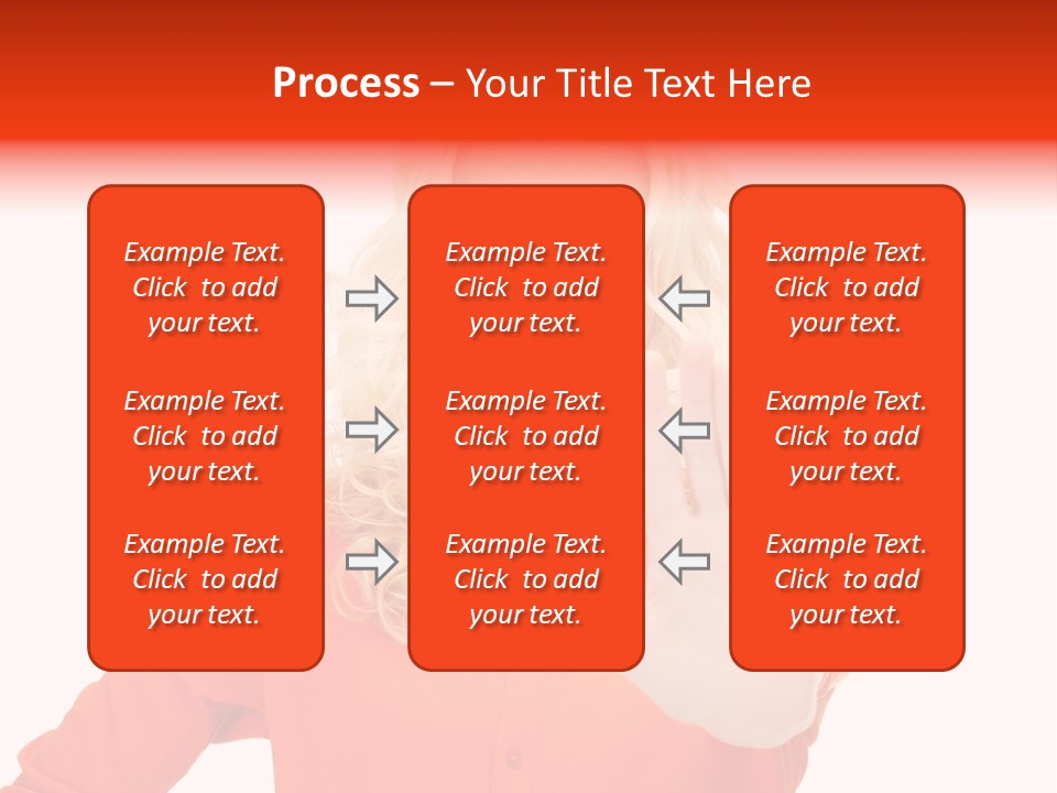Denial Gesture Showing PowerPoint Template