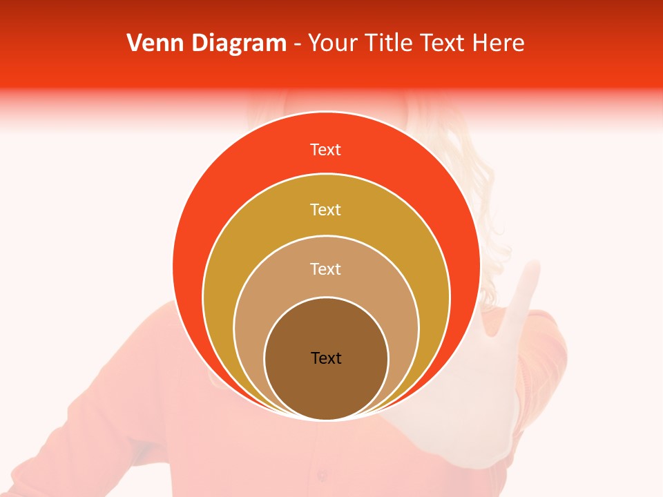 Denial Gesture Showing PowerPoint Template
