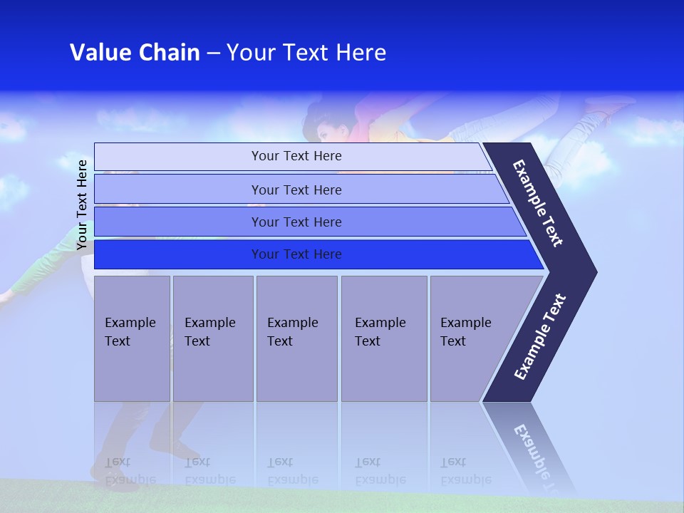 Spring Holiday Male PowerPoint Template