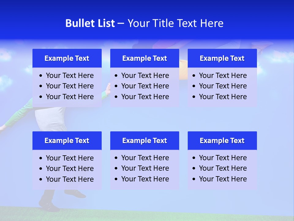 Spring Holiday Male PowerPoint Template