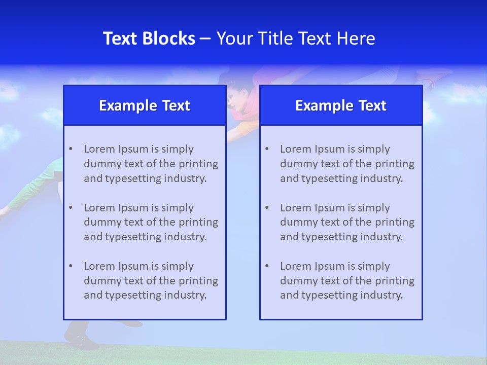 Spring Holiday Male PowerPoint Template