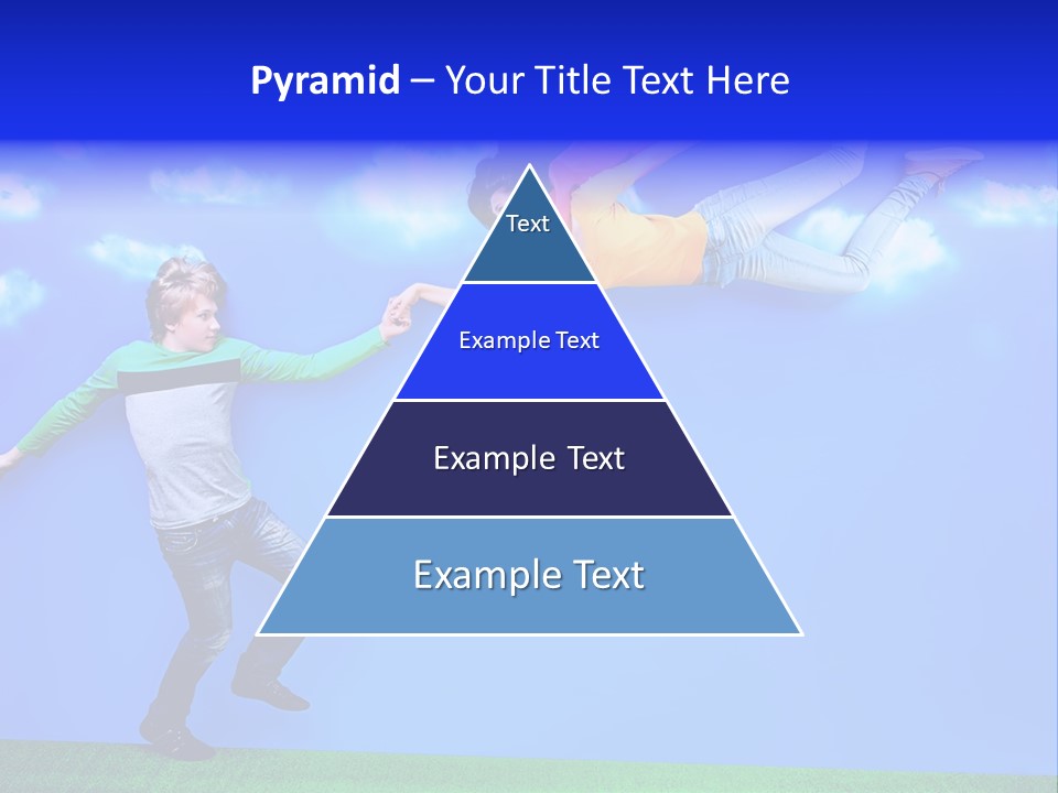 Spring Holiday Male PowerPoint Template