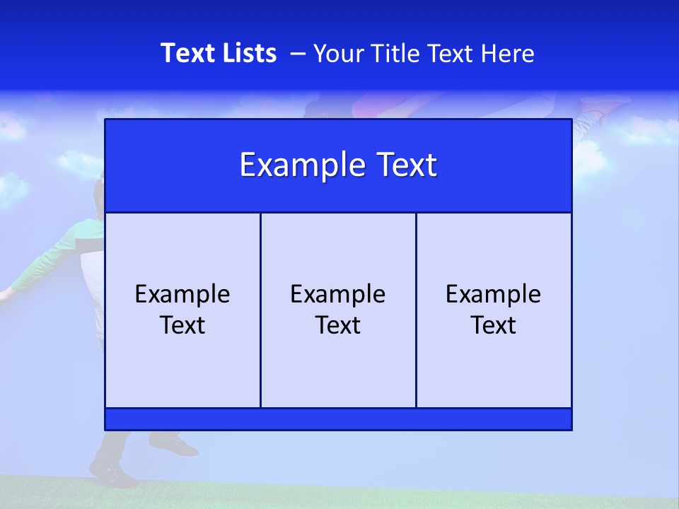 Spring Holiday Male PowerPoint Template