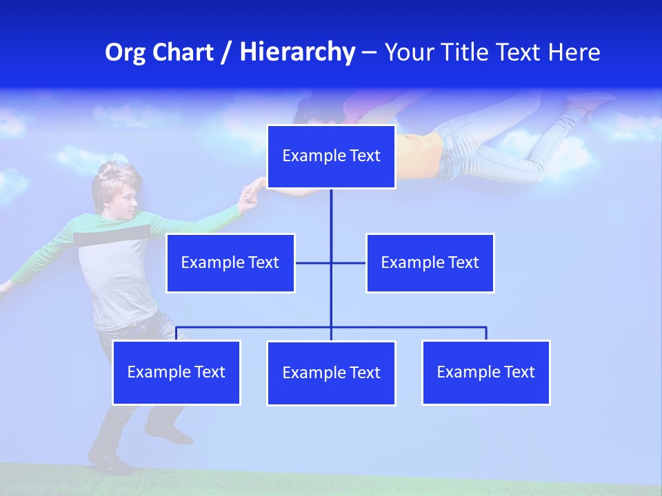 Spring Holiday Male PowerPoint Template