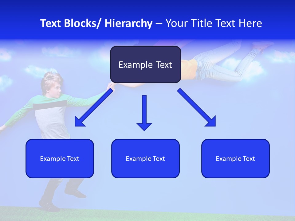 Spring Holiday Male PowerPoint Template