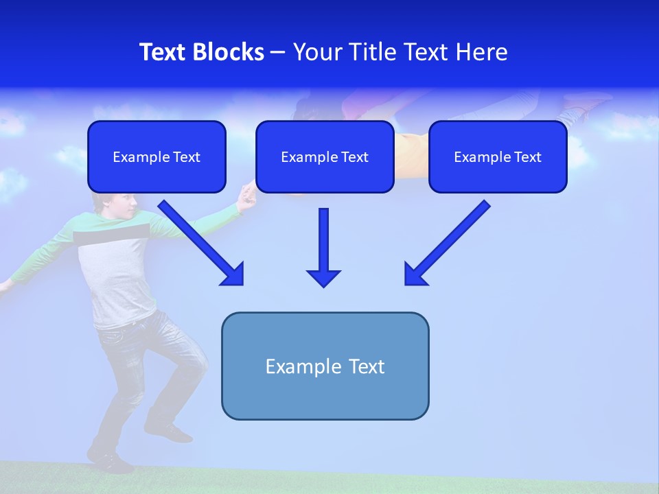 Spring Holiday Male PowerPoint Template