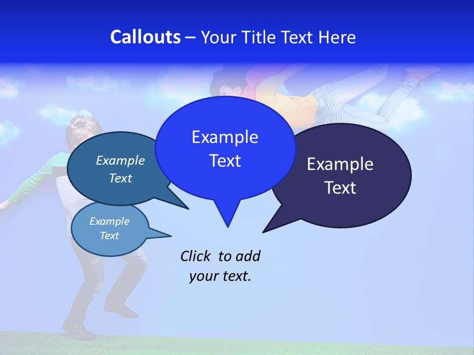 Spring Holiday Male PowerPoint Template