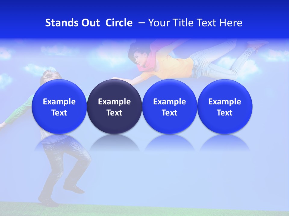 Spring Holiday Male PowerPoint Template