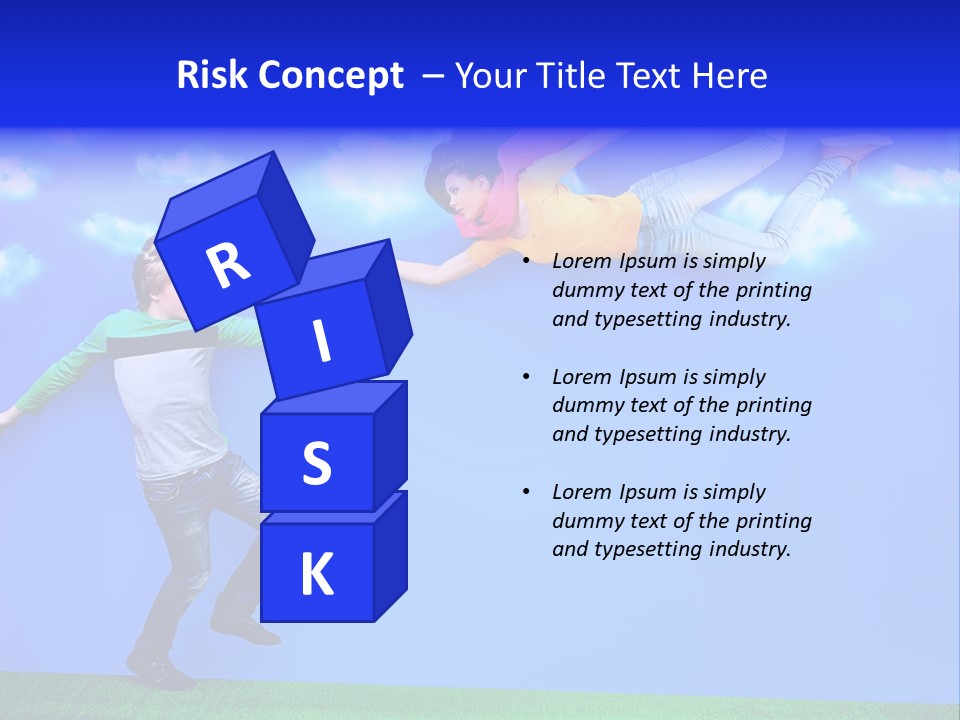 Spring Holiday Male PowerPoint Template