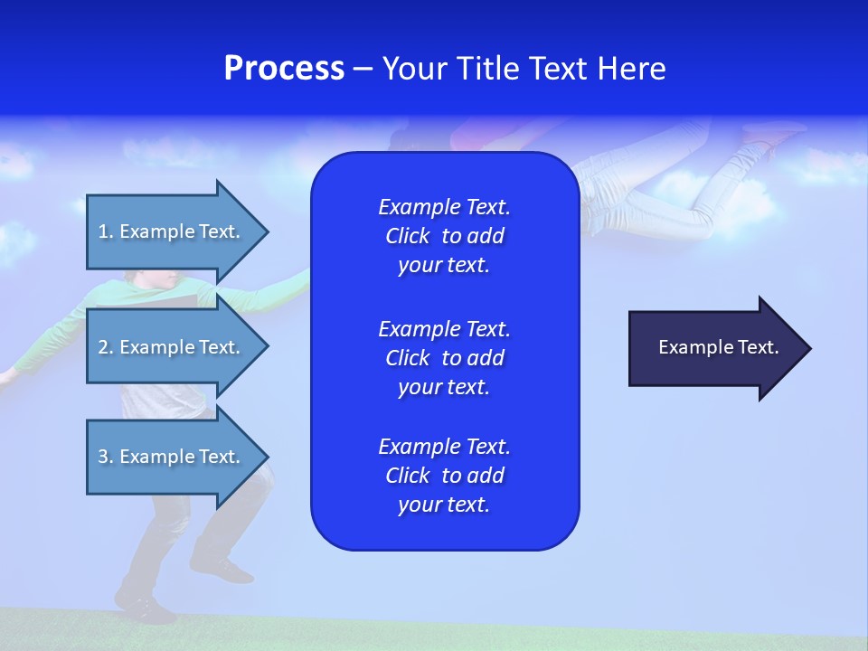 Spring Holiday Male PowerPoint Template
