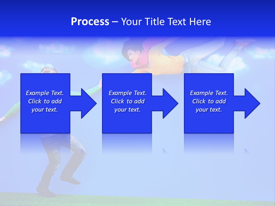 Spring Holiday Male PowerPoint Template
