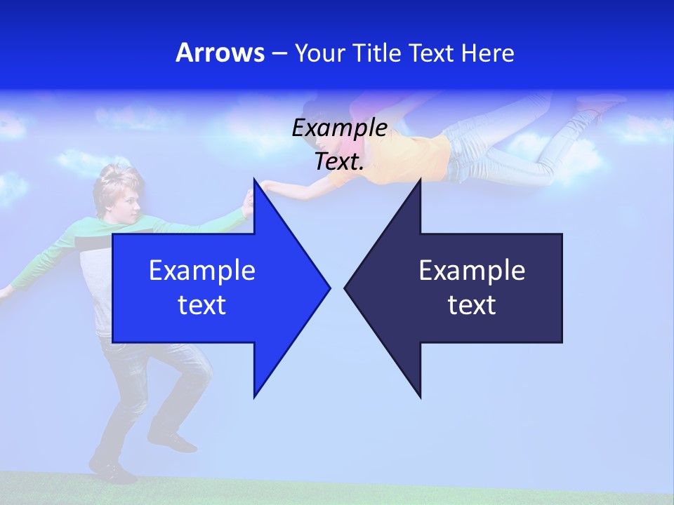 Spring Holiday Male PowerPoint Template