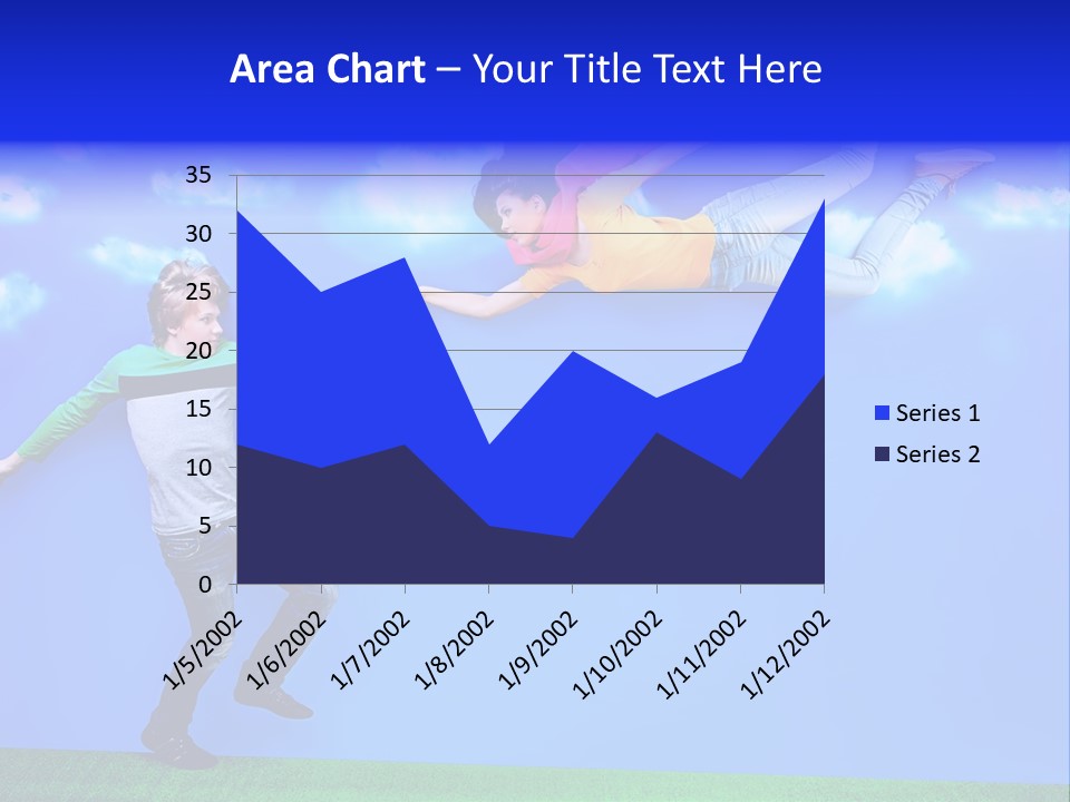 Spring Holiday Male PowerPoint Template