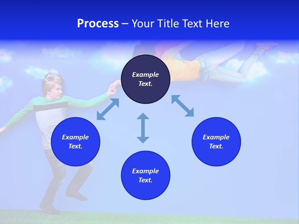 Spring Holiday Male PowerPoint Template