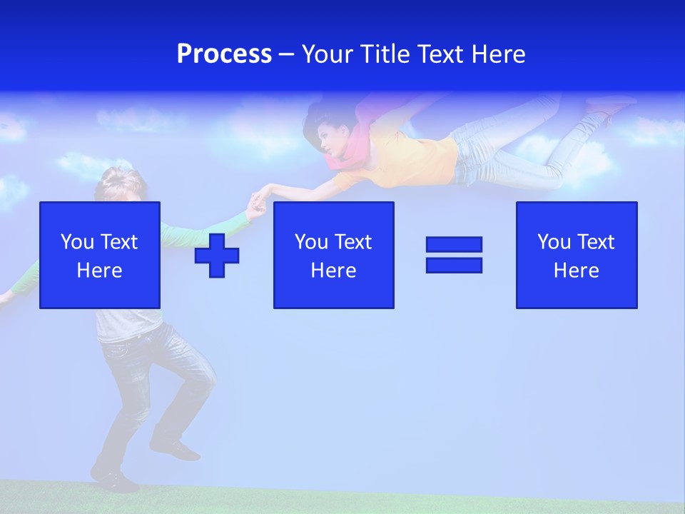 Spring Holiday Male PowerPoint Template