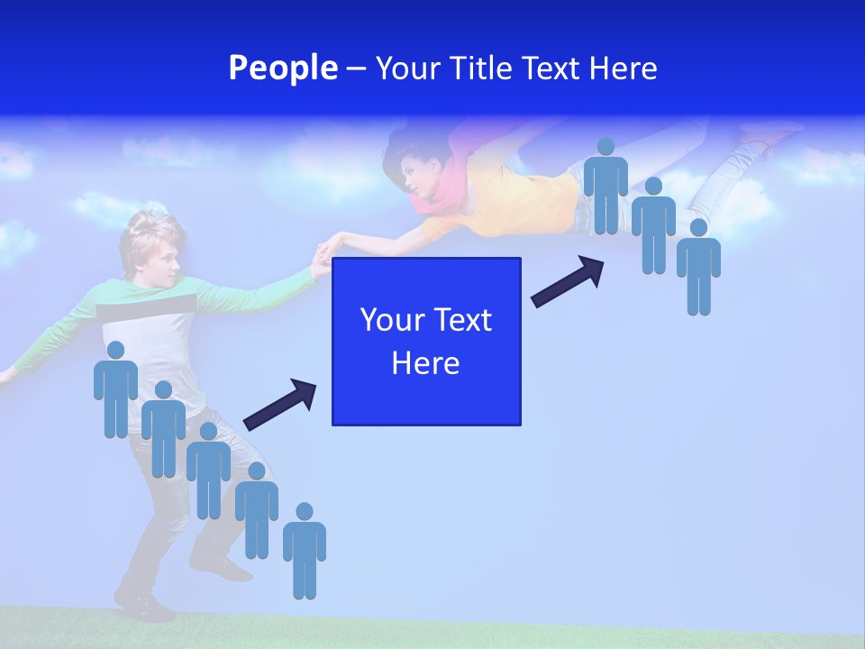 Spring Holiday Male PowerPoint Template