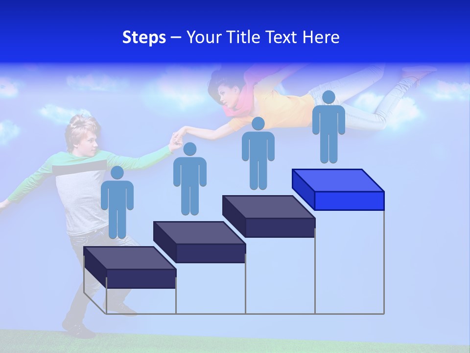 Spring Holiday Male PowerPoint Template