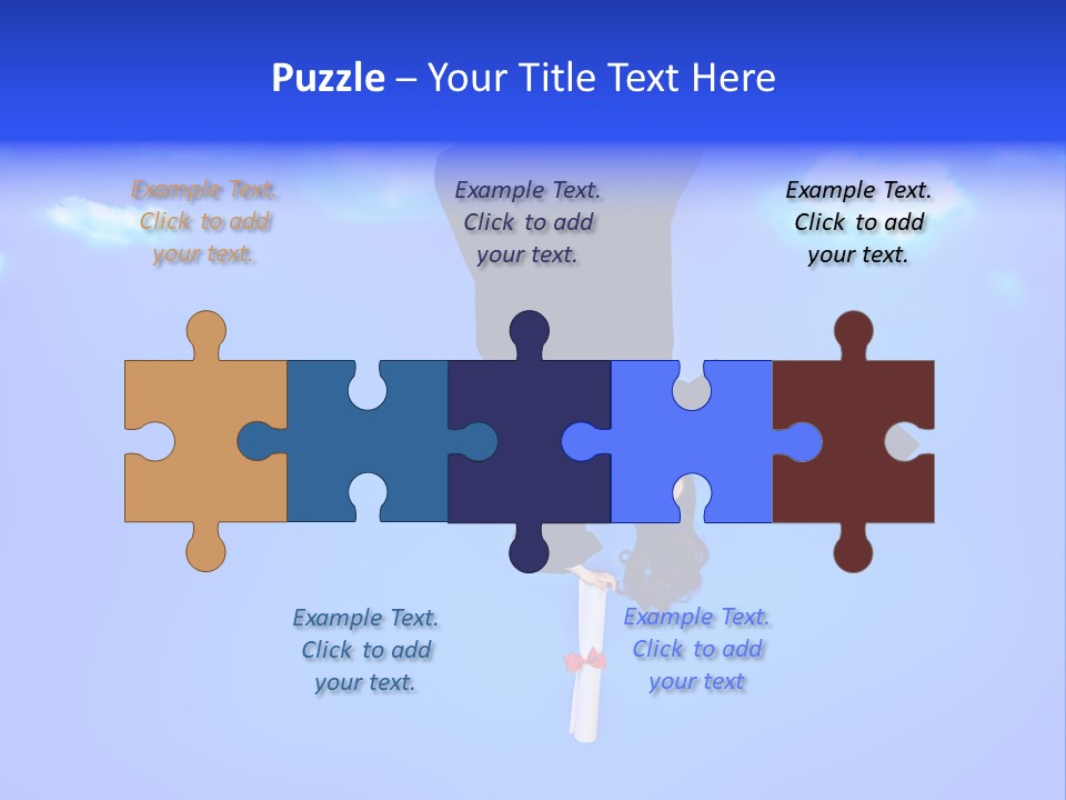 College Spring Happiness PowerPoint Template