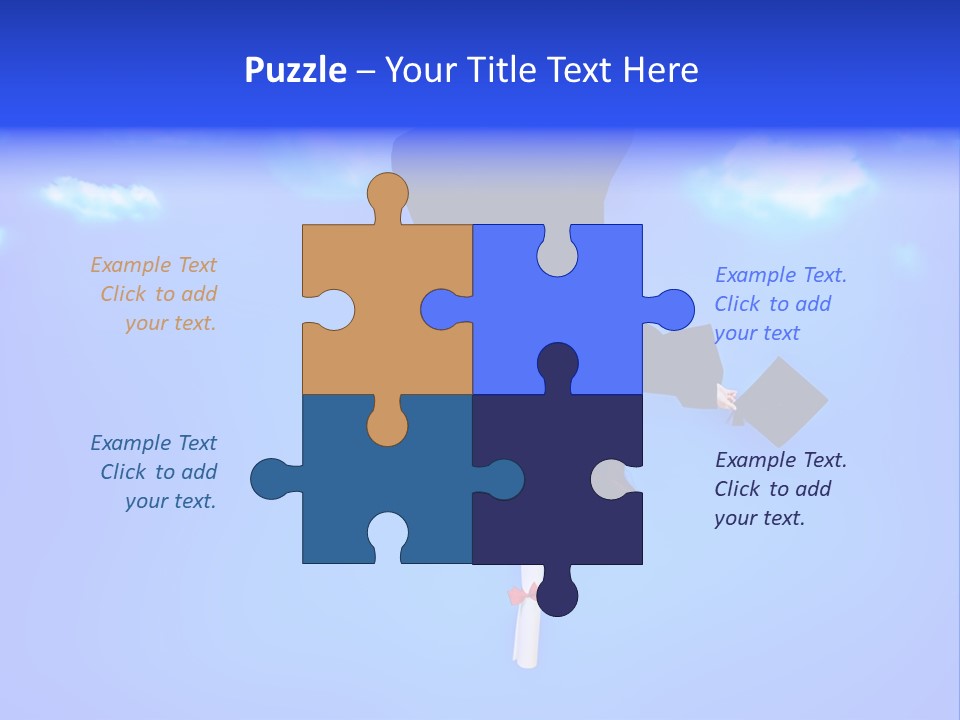 College Spring Happiness PowerPoint Template