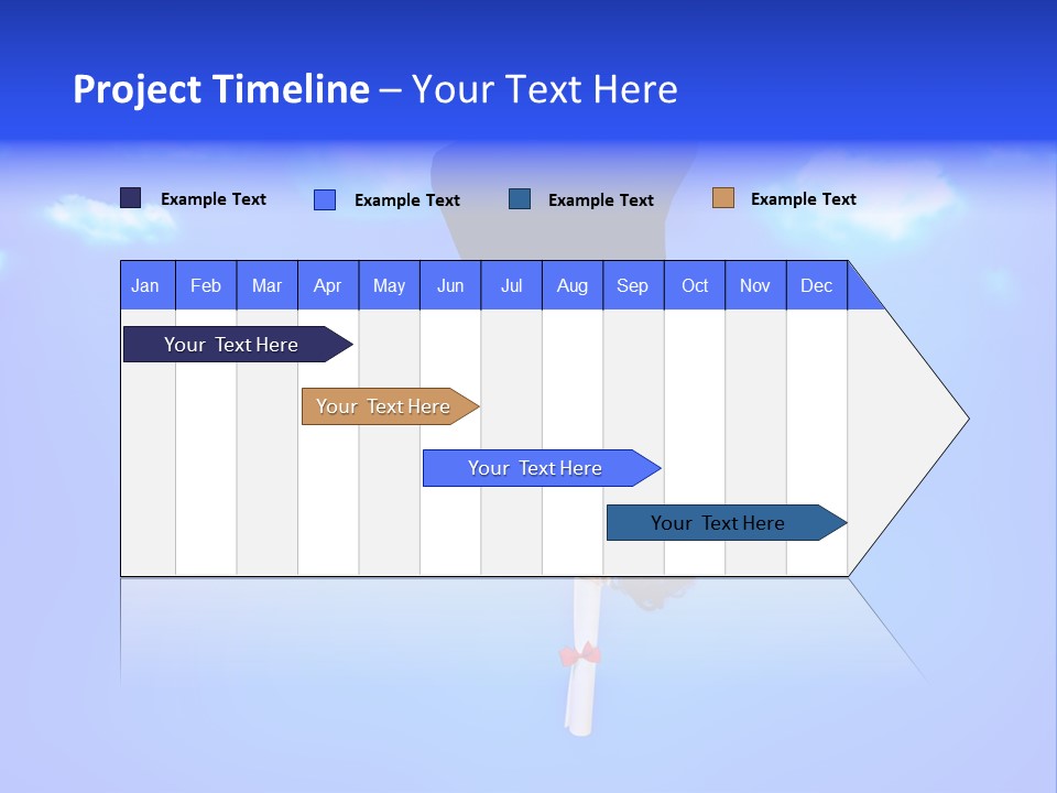 College Spring Happiness PowerPoint Template