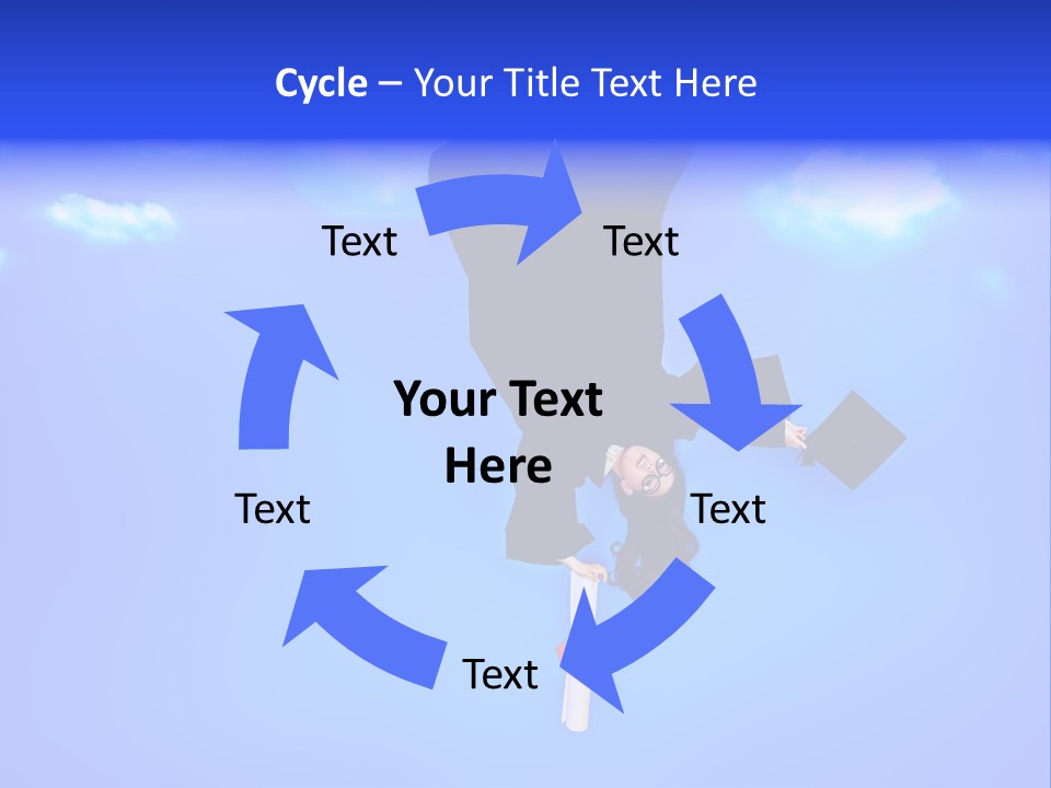 College Spring Happiness PowerPoint Template