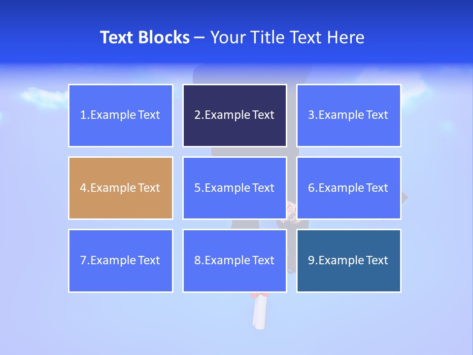 College Spring Happiness PowerPoint Template