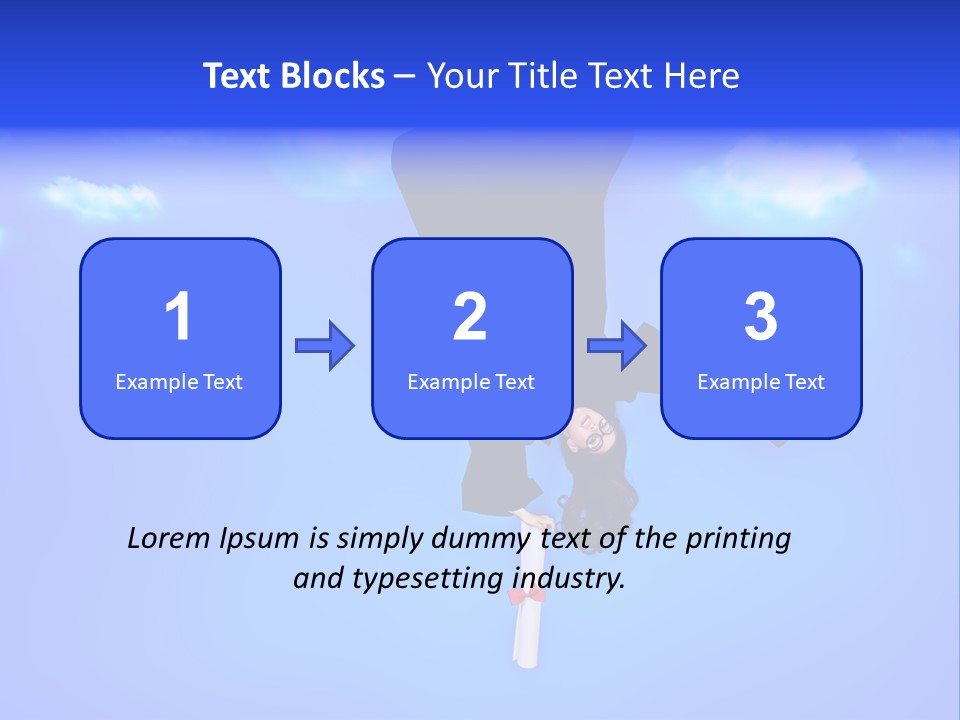 College Spring Happiness PowerPoint Template