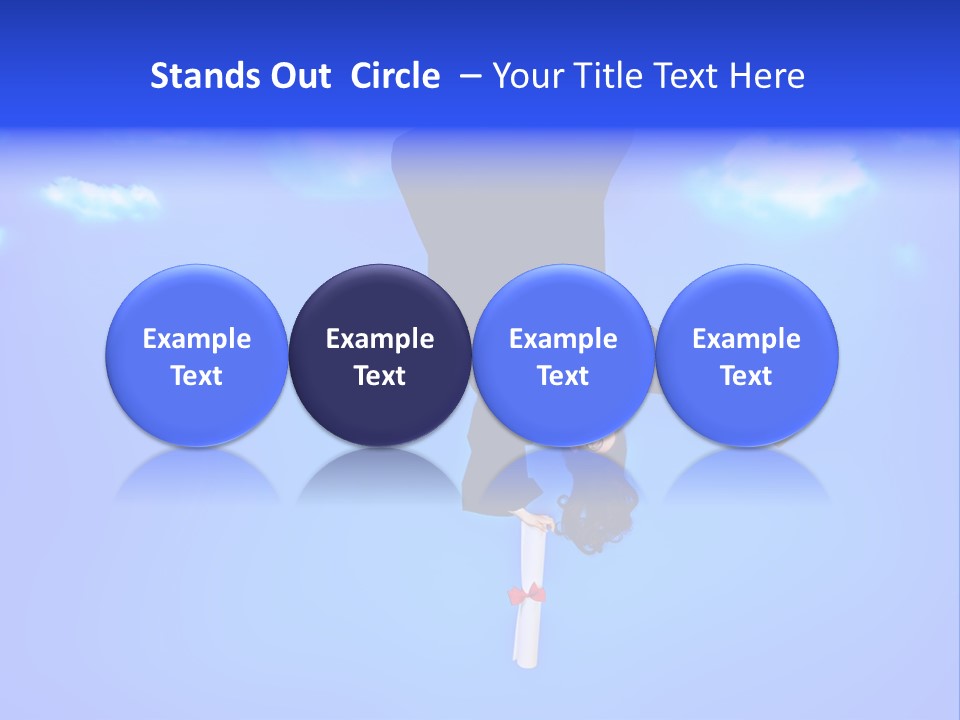 College Spring Happiness PowerPoint Template