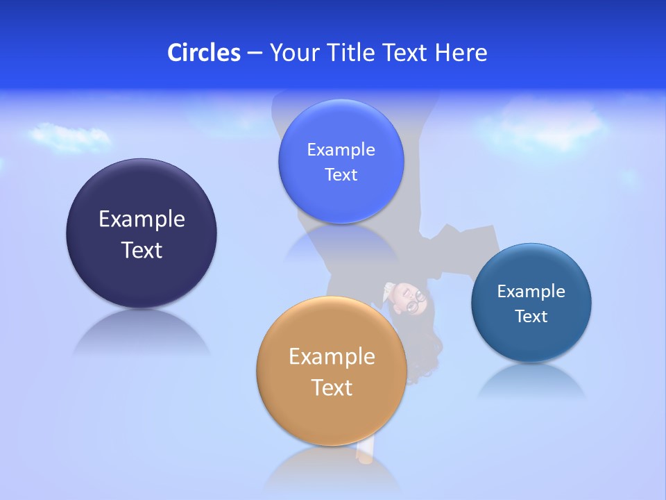 College Spring Happiness PowerPoint Template