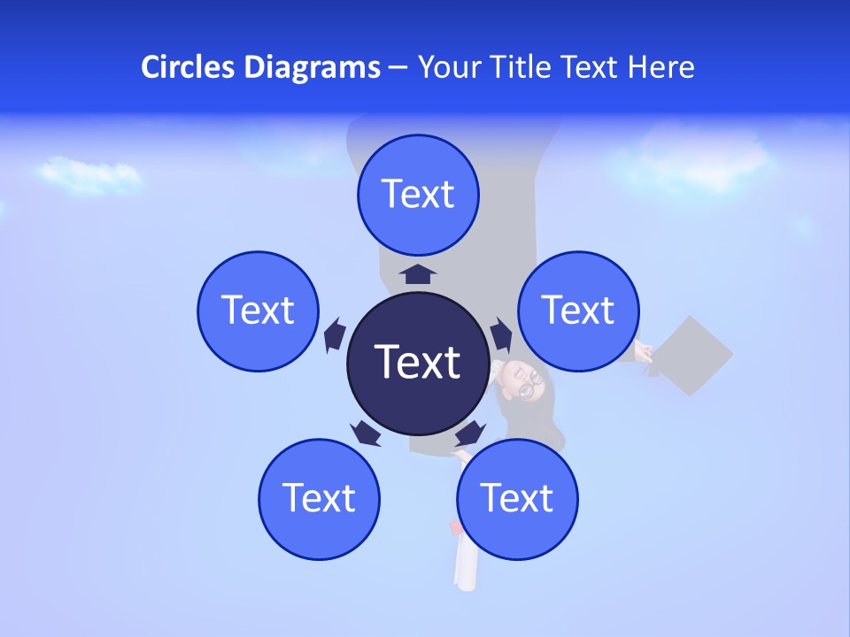 College Spring Happiness PowerPoint Template