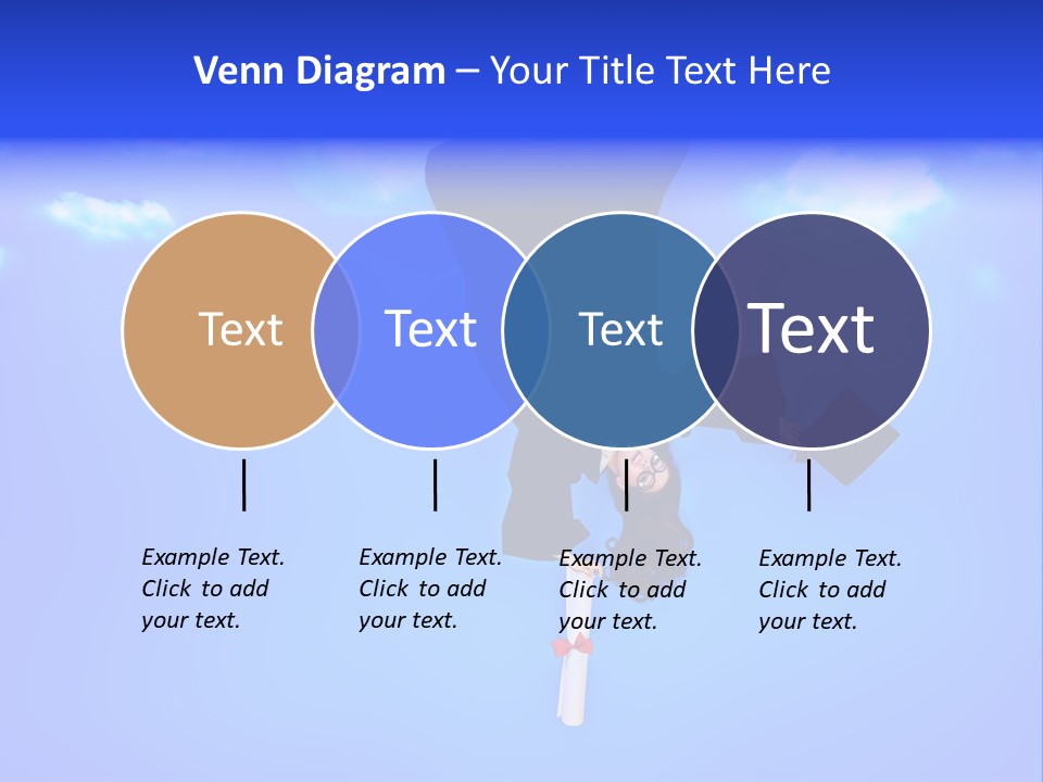 College Spring Happiness PowerPoint Template
