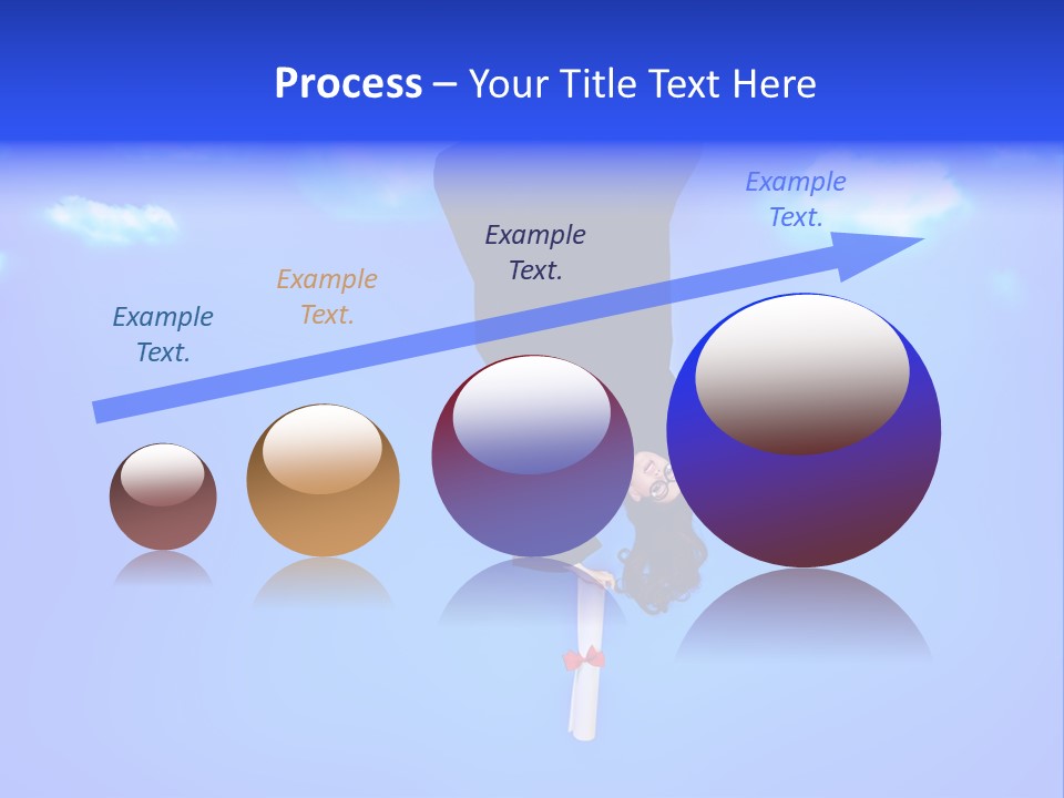 College Spring Happiness PowerPoint Template