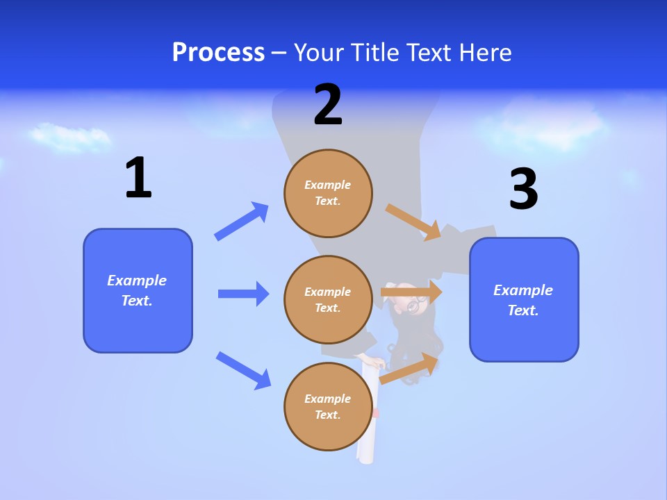 College Spring Happiness PowerPoint Template