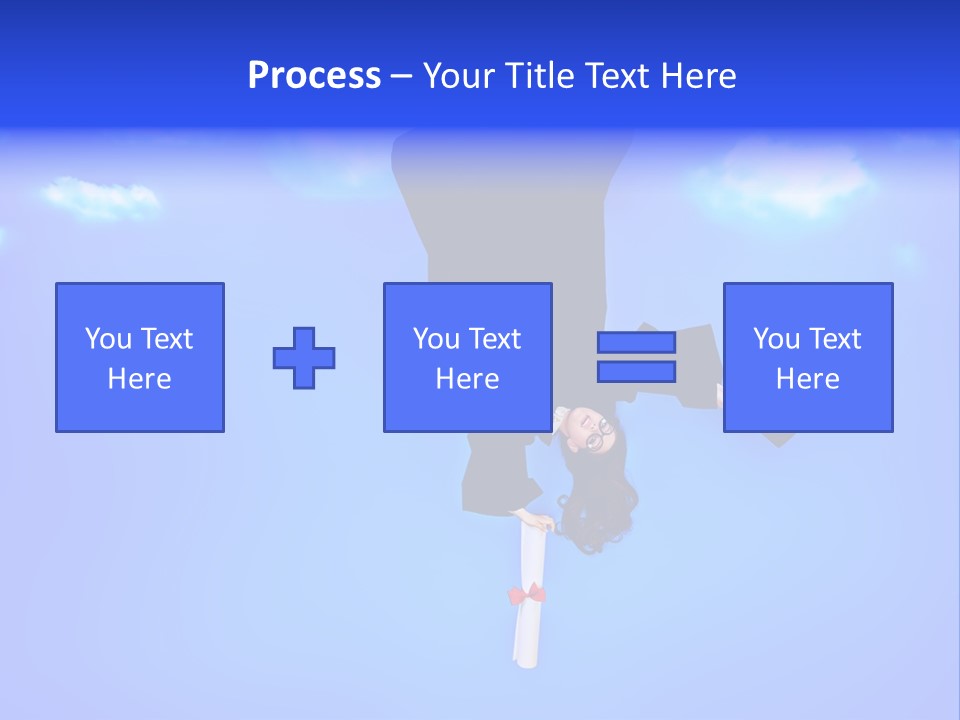 College Spring Happiness PowerPoint Template