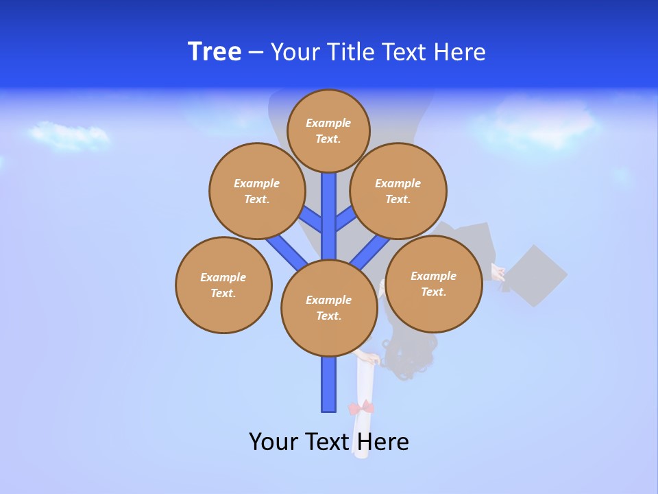 College Spring Happiness PowerPoint Template