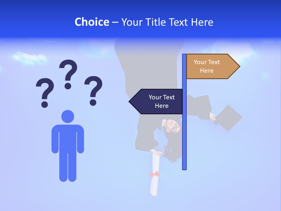 College Spring Happiness PowerPoint Template