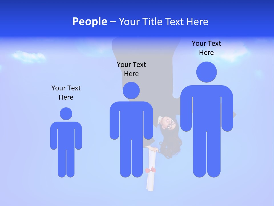 College Spring Happiness PowerPoint Template