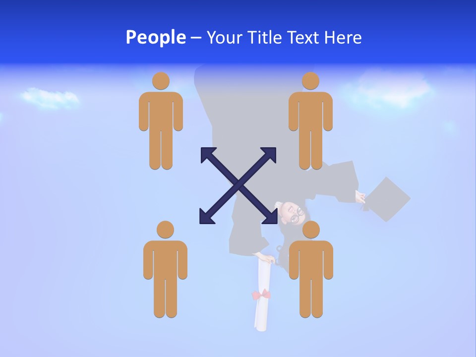 College Spring Happiness PowerPoint Template