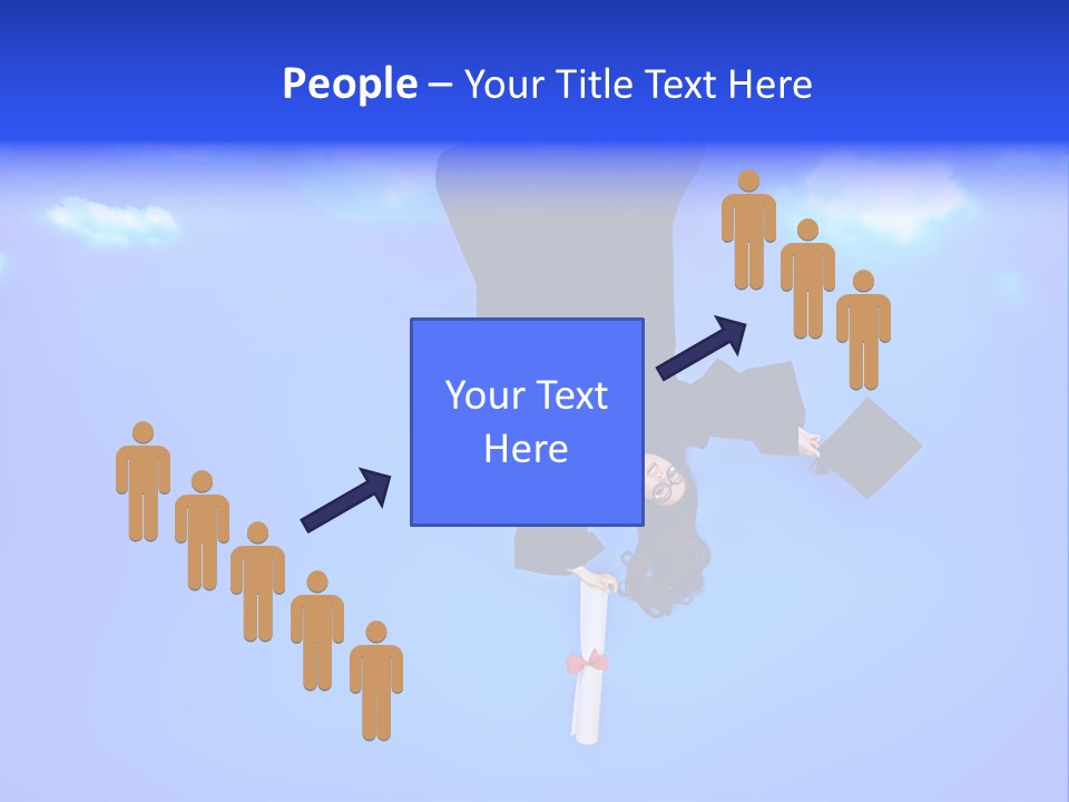 College Spring Happiness PowerPoint Template