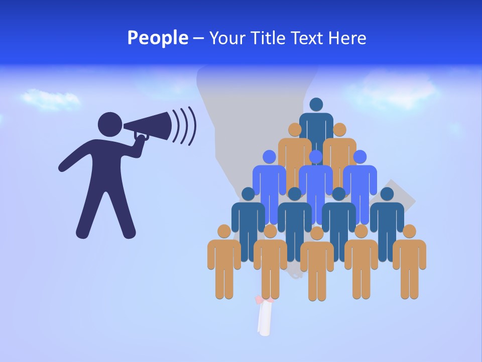 College Spring Happiness PowerPoint Template