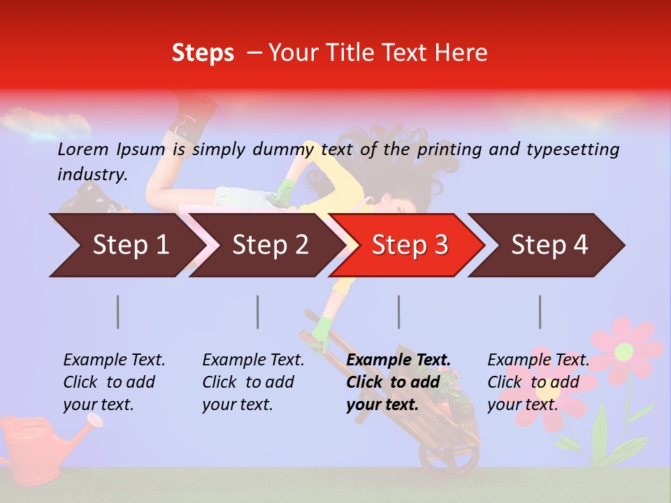 Attractive Water Natural PowerPoint Template
