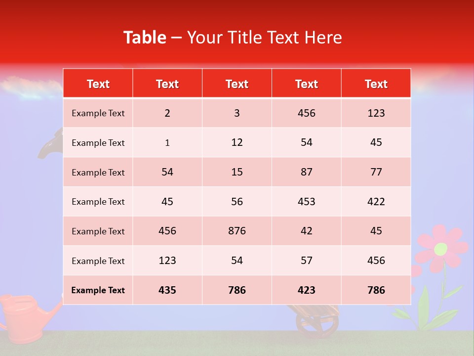 Attractive Water Natural PowerPoint Template