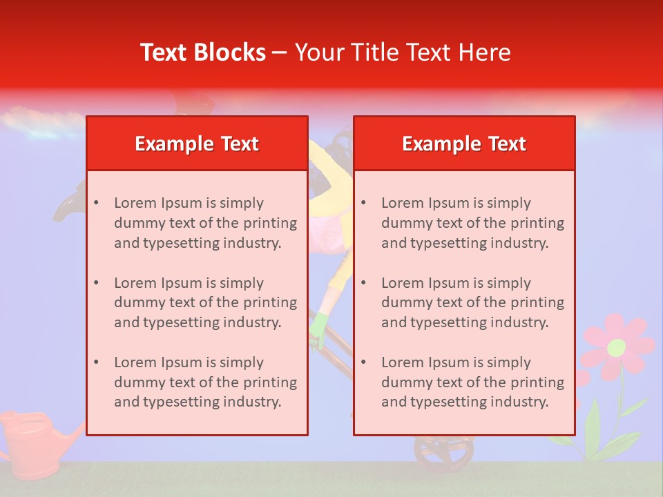 Attractive Water Natural PowerPoint Template